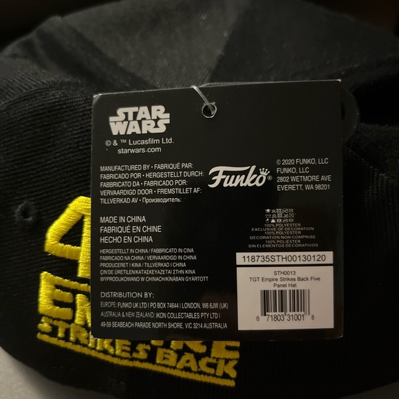 Empire Strikes Back, Snapback Hat Funko - NWT - Picture 3 of 6